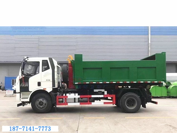 解放J6L勾臂式垃圾车(14-16吨)图2